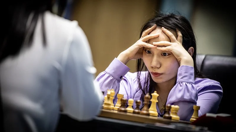 Championnat du Monde d'échecs féminin 2023 partie 3