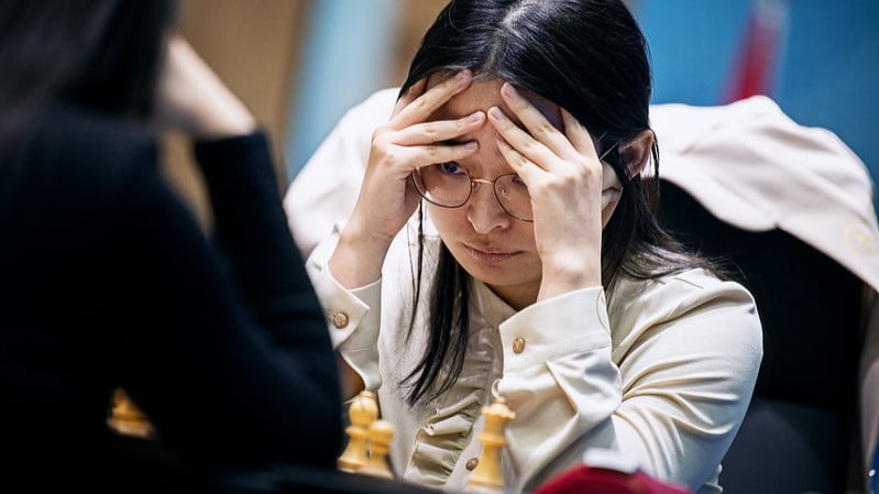 Championnat du Monde d'échecs féminin 2023 partie 4