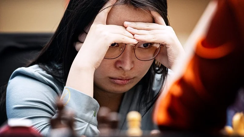 Championnat du Monde d'échecs féminin 2023 partie 7