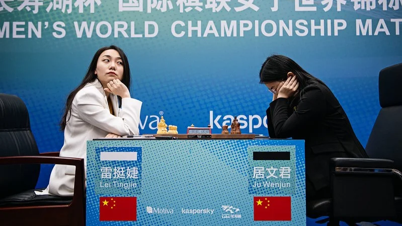 Championnat du Monde d'échecs féminin 2023 partie 9