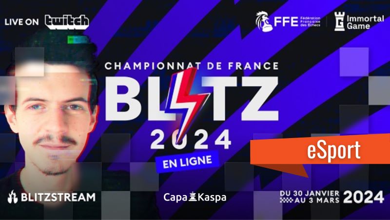 Championnat de France de Blitz en ligne 2024