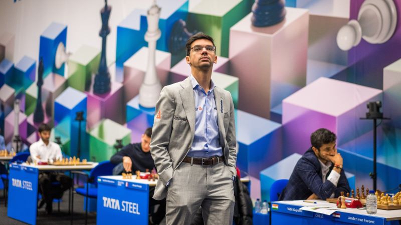 Tata Steel Chess 2024 ronde 4 Anish Giri