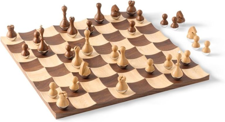 COFFRET ÉCHIQUIER EN Bois Sculpté pliable, transportable EUR 69,00