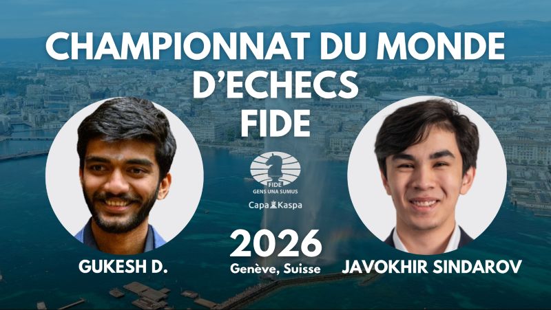 Championnat du Monde d’échecs 2026 Genève Championnat du Monde d'échecs 2026 Genève