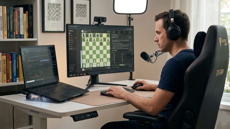 Setup ultime pour jouer aux échecs en ligne