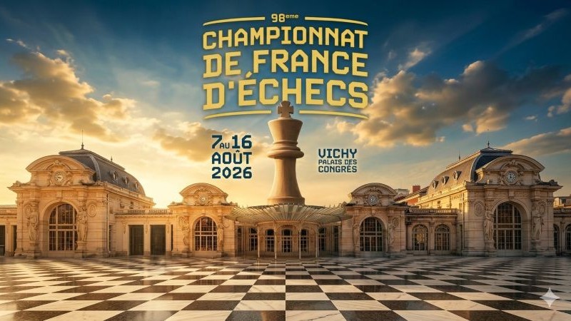 Championnats de France d'échecs 2026 à Vichy