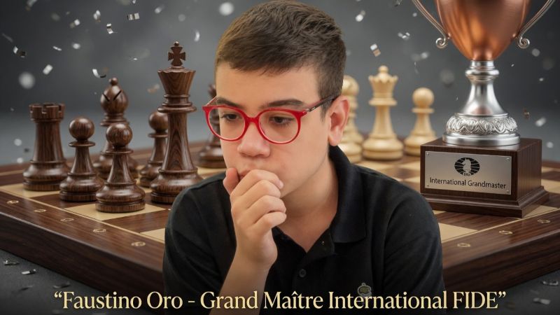 Faustino Oro Grand Maitre échecs